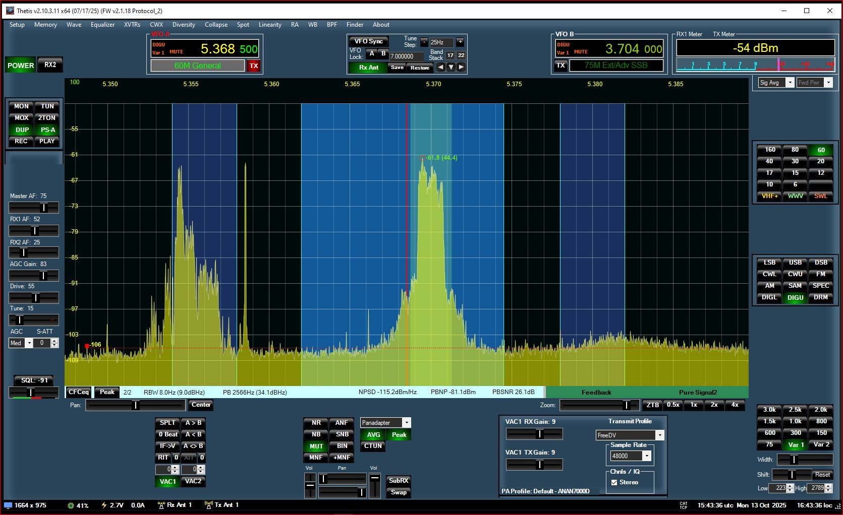 RADE V1 Signal Example